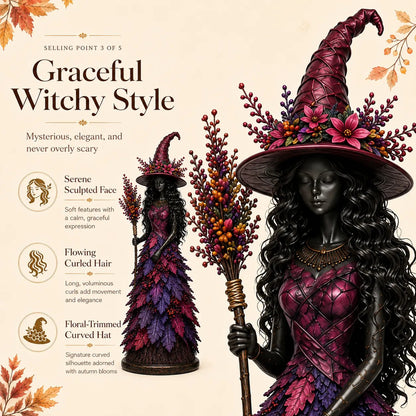 💥LAST DAY 50% OFF - 🧙 Enchanted Autumn Witch Figurine (📦Buy 2 Free Shipping)