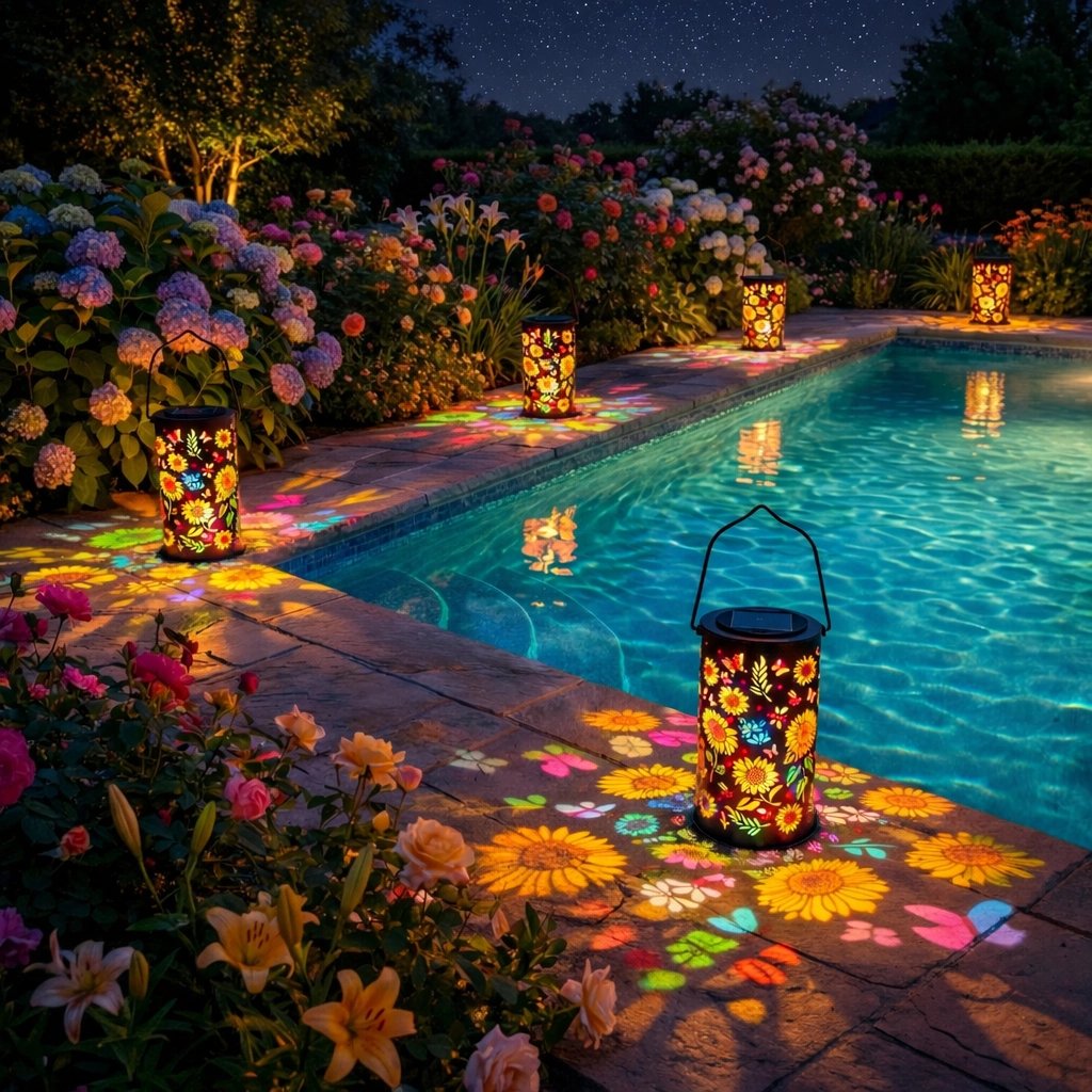 🌻Colorful Sunflower Glow Solar Garden Lantern