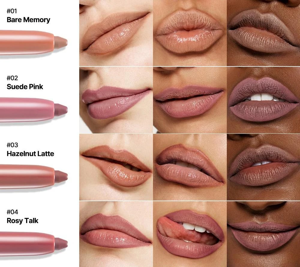 Easy Glide Lip Liner — Creamy, Blendable Color with Smooth Application