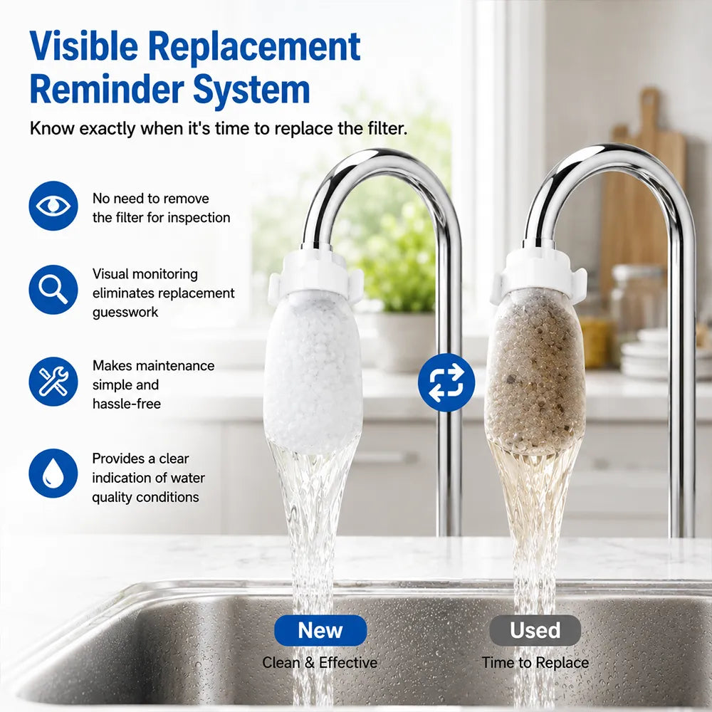 Faucet Filter Cotton Bags - Universal, 100 PCS Splash-Proof Faucet Filter 🌟Set