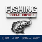 🔥 🎣 Fishing Special Edition™ Premium 3D Metal Vehicle Emblem Badge