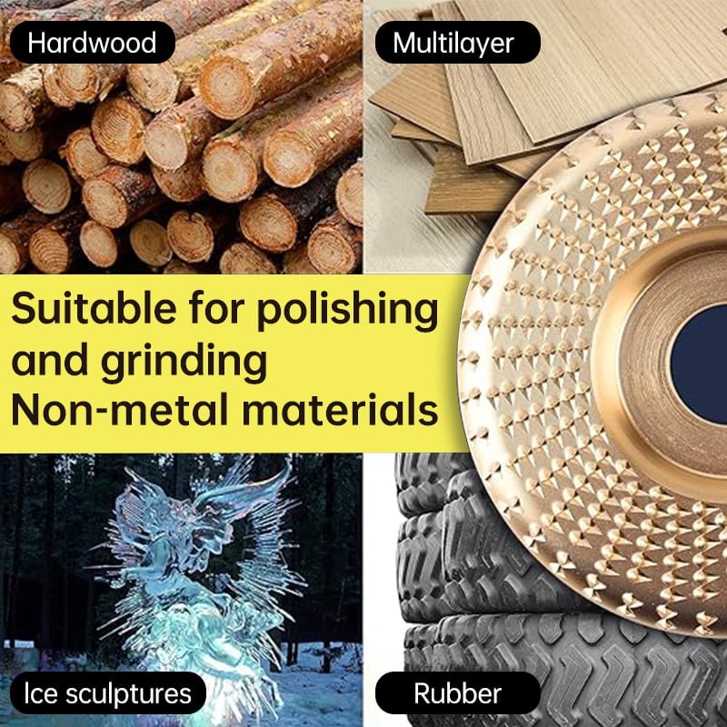 🔥LAST DAY 49% OFF - 🛠️3PCS Wood Carving Disc Set