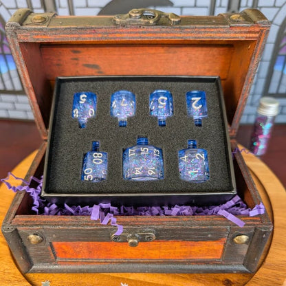 🎲🌙Crescent Moon Liquid Core Potion Dice Sets🧪