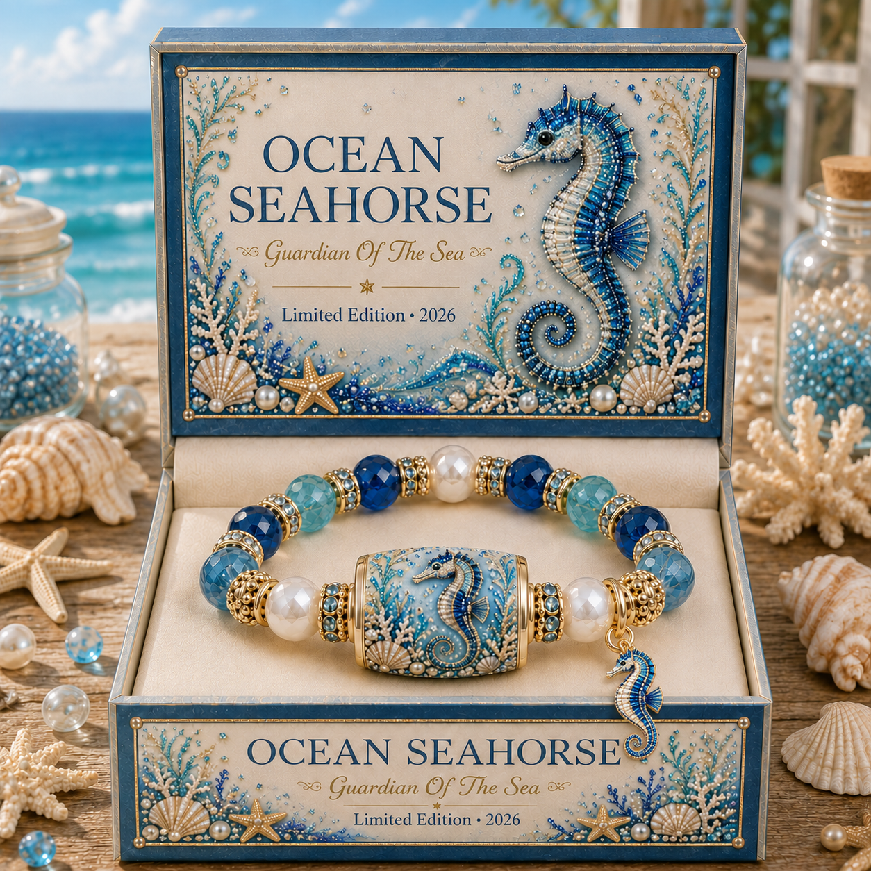 💥 Last Day 49% OFF – 🌊 Ocean Guardian Collection Bracelet — Limited Edition 2026