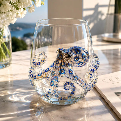 🌊 3D Ocean Animal Artisan Glassware Collection for Fresher Sips, Coastal Elegance & Elevated Home Bar Vibes