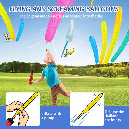 💥 HOT SALE — 49% OFF 🚀 Rocket Balloon Set 🎈
