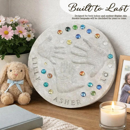 Freeze Time DIY Handprint Stepping Stone Kit