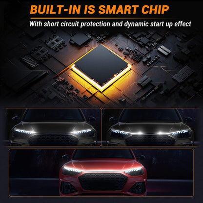 🔥HOT SALE 49% OFF🔥🚗71"High Brightness Automotive Hood Gap LED Strip - Ambient Lighting Package