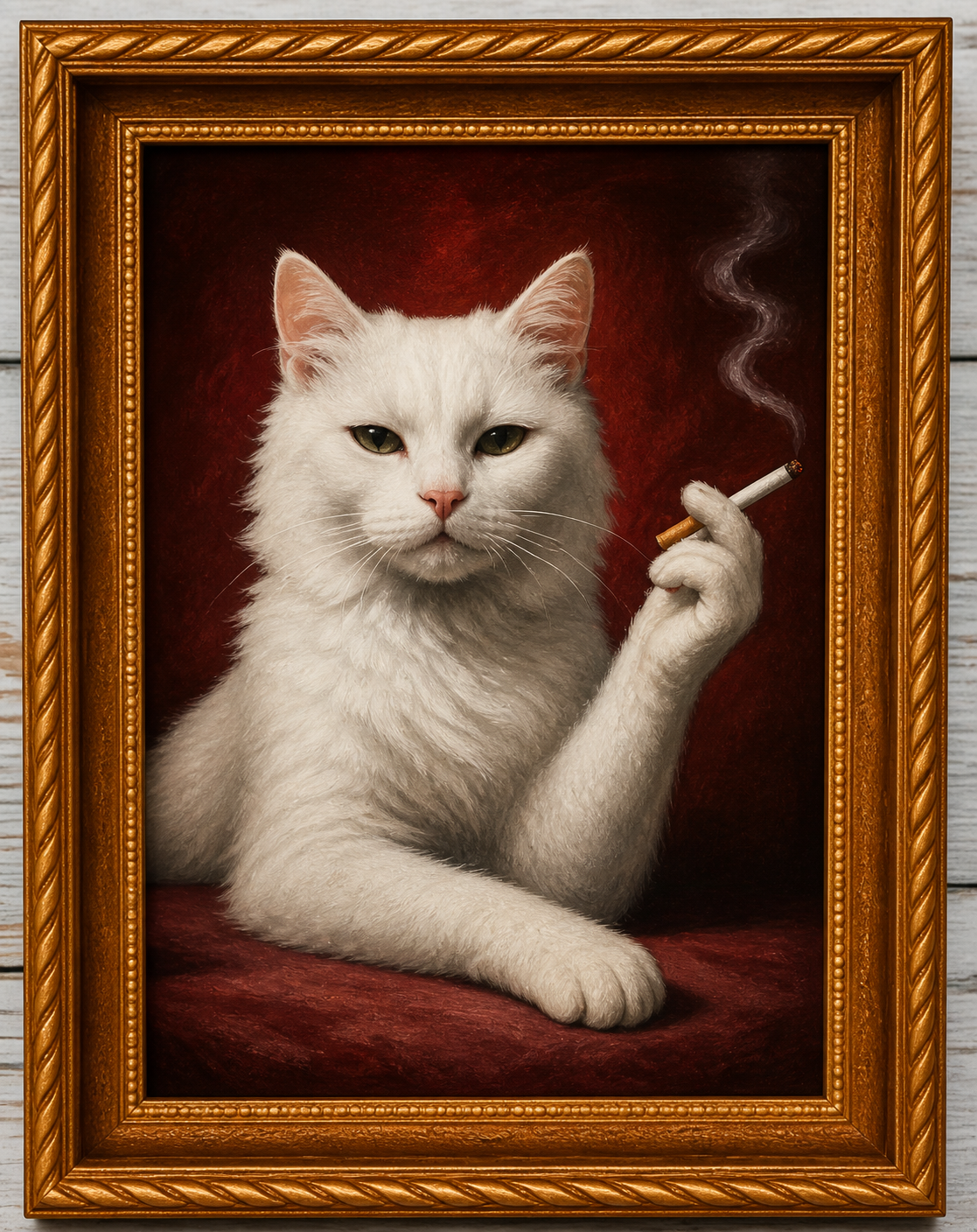Funny and quirky cat-shaped soft magnetic refrigerator magnets