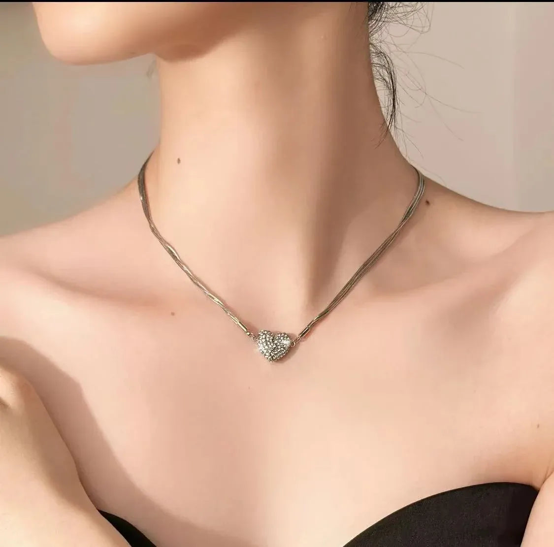 🔥Magnetic Love Patchwork Necklace✨✨
