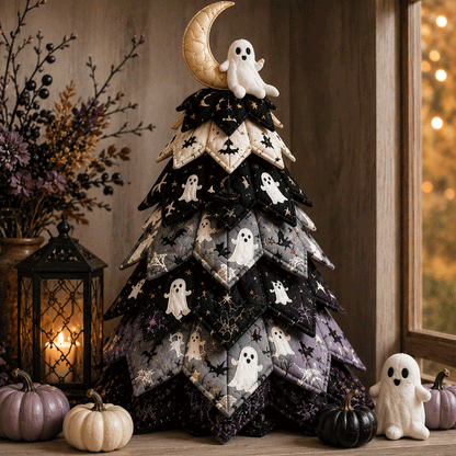 🔥HOT SALE🎃 DIY Halloween Quilted Fabric Tree Kit