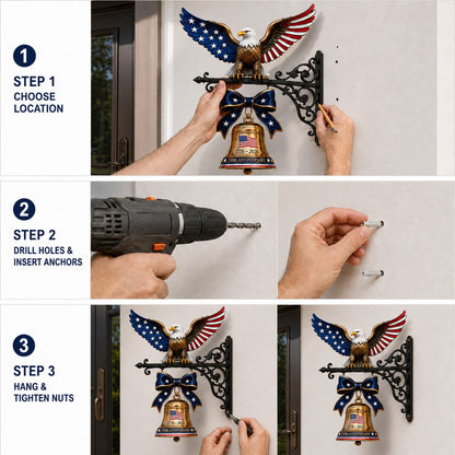 🔔🔔 Ring in the Semiquincentennial: 1776-2026 "Spirit of Liberty" Eagle Bell