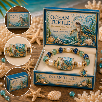 💥 Last Day 49% OFF – 🌊 Ocean Guardian Collection Bracelet — Limited Edition 2026