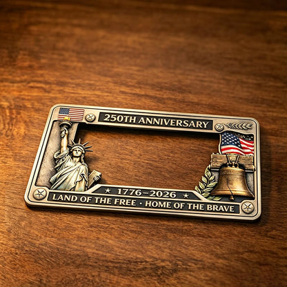 🔥🇺🇸 250th Anniversary Commemorative License Plate Frame🗽
