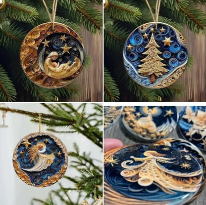 ⚡️Flash Sale⚡️ Acrylic Flat Hanging Ornament – Fade-Proof Car Decor, Gift-Ready