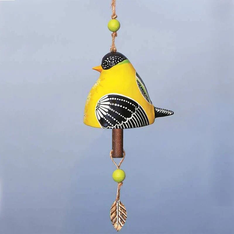 🐦Hand-Painted Ceramic Bird wind Chimes (Handmade by Jordan Maynard®)-Buy 3 Free Shipping