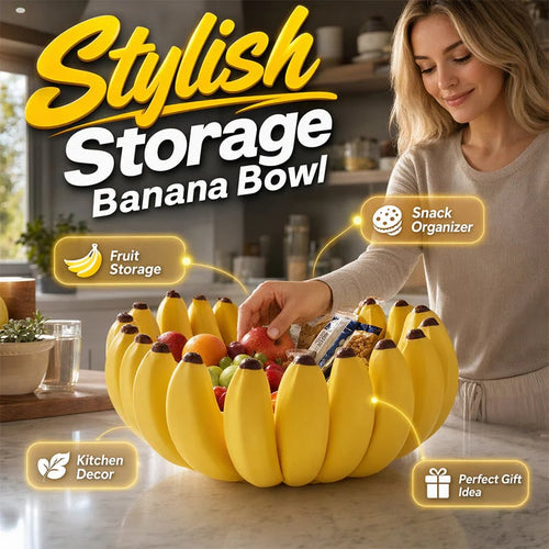 ⏰🔥LIMITED TIME 49% OFF!🔥50K+ SOLD!Creative Banana Shape Fruit Bowl