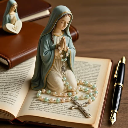 (🎁Last Day 49% OFF)🔥Handcrafted Virgin Mary Rosary Holder