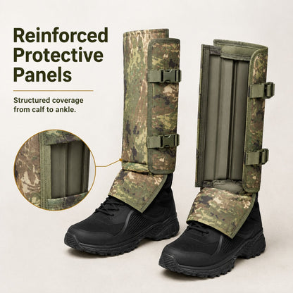 Sports leg warmers, snake bite protection leg warmers, outdoor hunting leg protection against puncture wounds