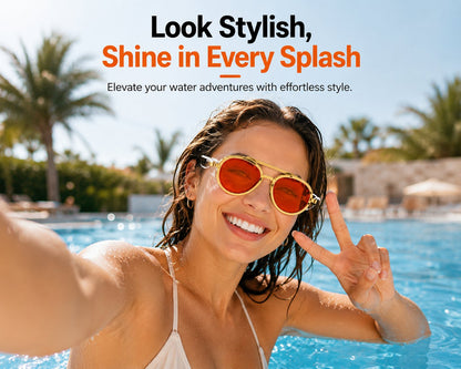 Full-View Anti-Fog Swim Goggle