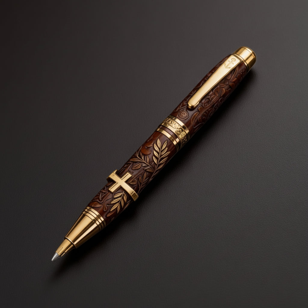 🔥✝️ "God's Blessing" Bible Commemorative Pen🖋️