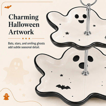 🔥HOT SALE 49% OFF – ✨Two-Tier Ghost Serving Stand