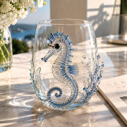 🌊 3D Ocean Animal Artisan Glassware Collection for Fresher Sips, Coastal Elegance & Elevated Home Bar Vibes