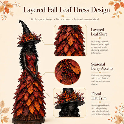 💥LAST DAY 50% OFF - 🧙 Enchanted Autumn Witch Figurine (📦Buy 2 Free Shipping)