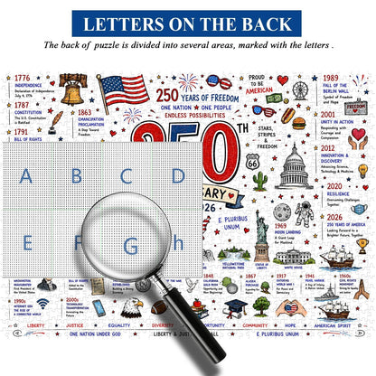 🧩 Patriotic America Jigsaw Puzzle 1000 Pieces
