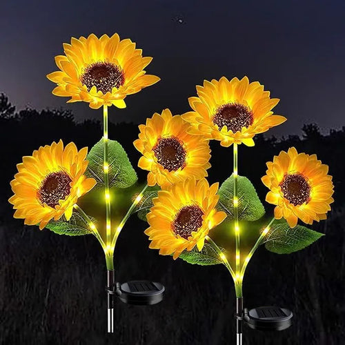 🌞Solar LED Sunflower Garden Lights-29.6inch/74cm
