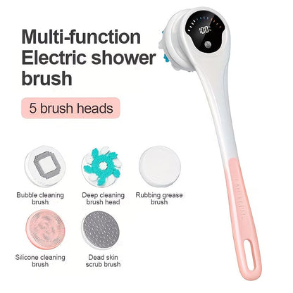 5-in-1 Electric Shower Brush