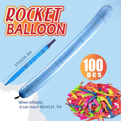 💥 HOT SALE — 49% OFF 🚀 Rocket Balloon Set 🎈