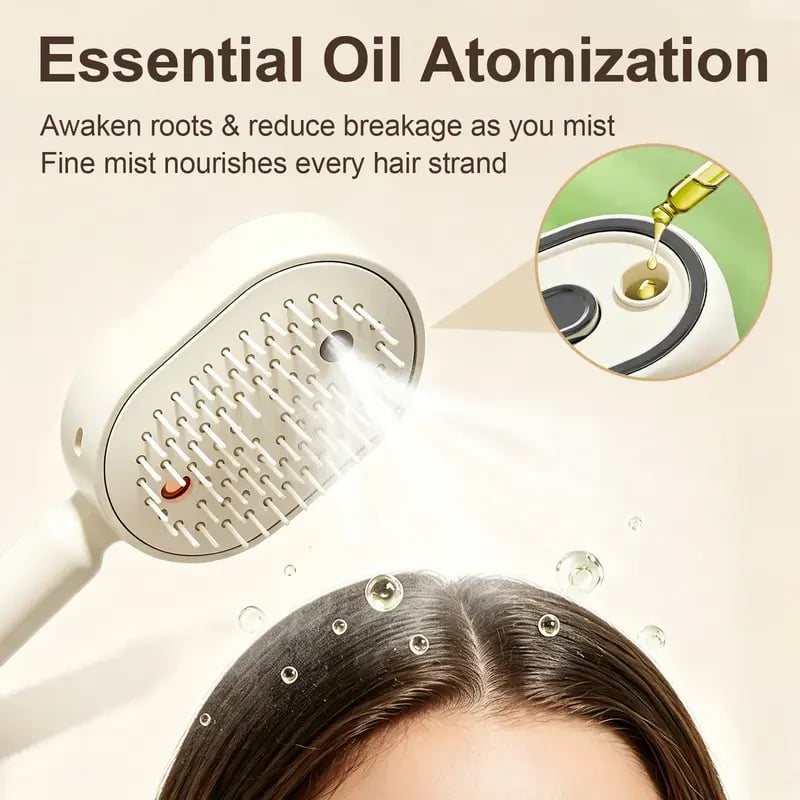 🔥🔥LAST DAY 50% OFF-Electric Spray Air Cushion Massage Comb🔥