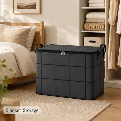 💥70% OFF Factory Clearance –📦Foldable Storage Tote – Waterproof, Dustproof, Big & Portable 🌟