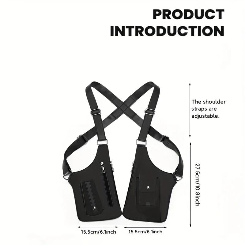 🔥2026 Hot Sale 50% OFF!🔥-Premium Leather Adjustable Underarm Shoulder Bag for Men & Women