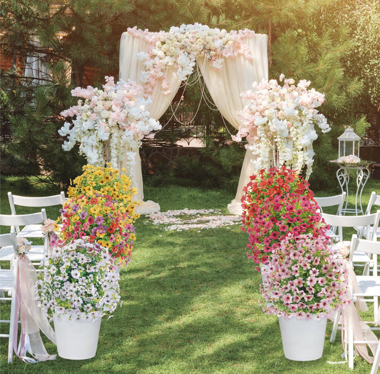 🔥Outdoor/Indoor UV Resistant & Waterproof Artificial Flower Decor