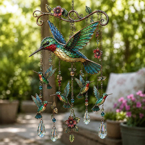 🐦🎐Last Day 49% OFF - 🐦🎐Graceful Hummingbird Wind Chime