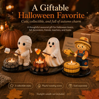 🔥LAST DAY 49% OFF💥Halloween Campfire Tealight Holder