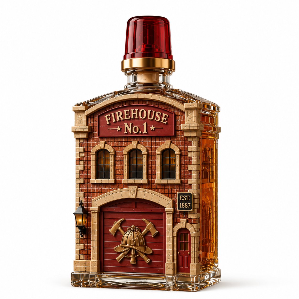 Firehouse No. 1 A Tribute To America’s Bravest Whiskey Bottle