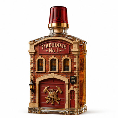 Firehouse No. 1 A Tribute To America’s Bravest Whiskey Bottle