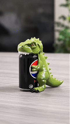 🔥 LAST DAY 60% OFF – 🦖 Dinosaur Can Cover | 3D Printed Drink Can Dust Cover for Soda Cans, Parties, Camping & Fun Gifts ✨