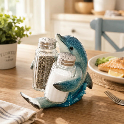 ⚡Hot Sales 49% OFF🔥Coastal Animal Salt & Pepper Shaker Holder Set
