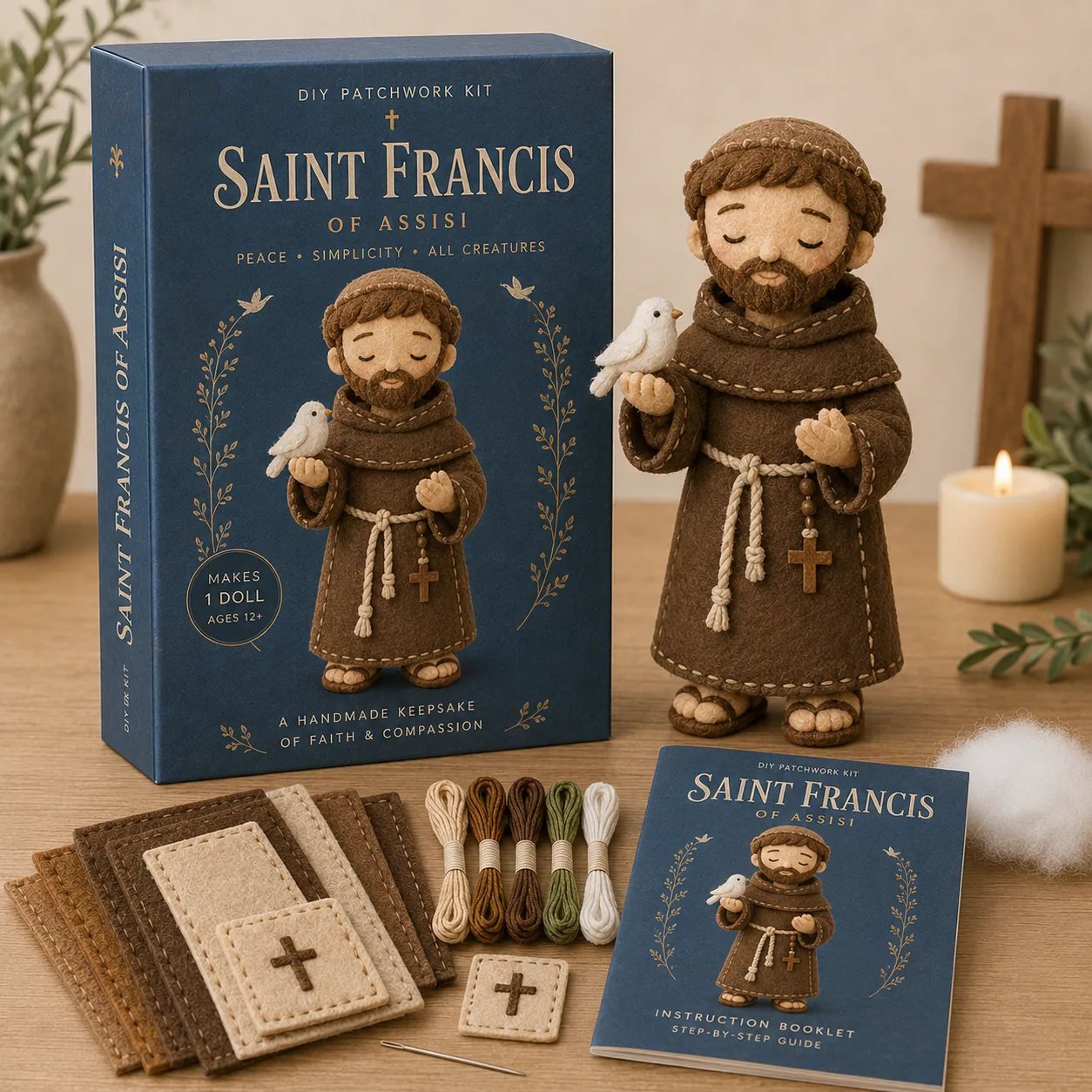 ✝️ Faith & Blessings DIY Patchwork Kit