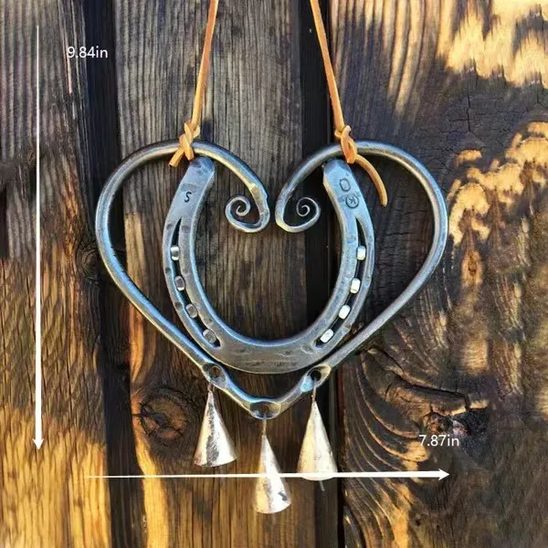 The Horseshoe Heart Wind Chime ❤🐎