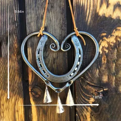 The Horseshoe Heart Wind Chime ❤🐎