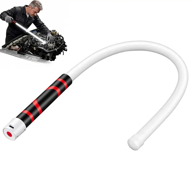 Bendable LED Flashlight Stick - 28" Flexible Design, 7-Hour Long Battery Life