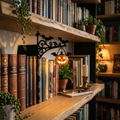 📚 Where Every Shelf Tells a Story——Halloween Edition Library Shelf Lanterns