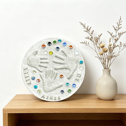 Freeze Time DIY Handprint Stepping Stone Kit