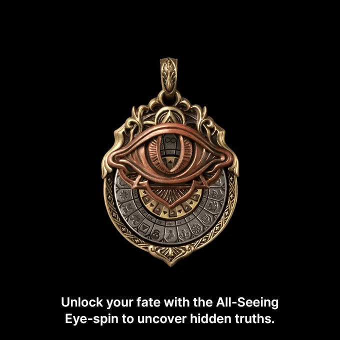 💪Hot Sale! 🔥49% OFF👁️‍🗨️Handmade Tarot Vision Pendant: Connect to Cosmic Wisdom Anytime