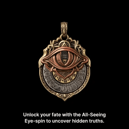 💪Hot Sale! 🔥49% OFF👁️‍🗨️Handmade Tarot Vision Pendant: Connect to Cosmic Wisdom Anytime